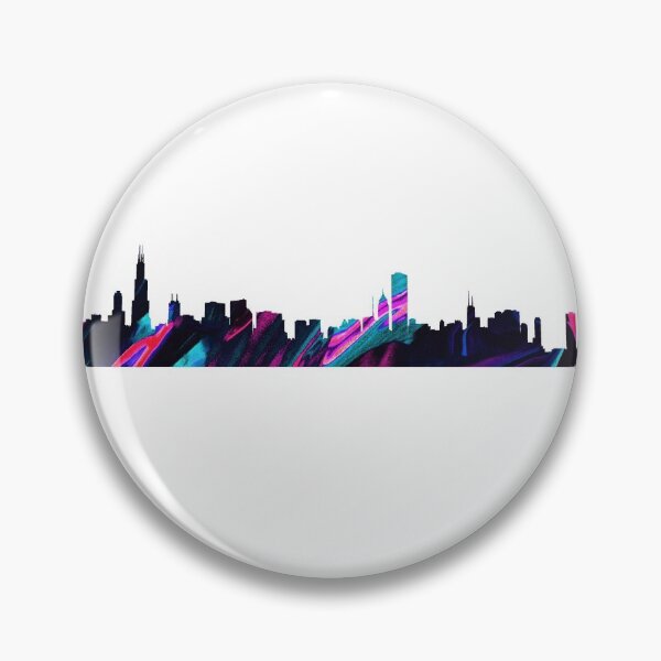 Item preview, Chicago Skyline - Abstract Art designed and sold by Stubey.