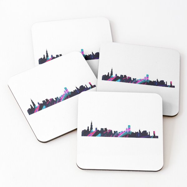 Item preview, Chicago Skyline - Abstract Art designed and sold by Stubey.