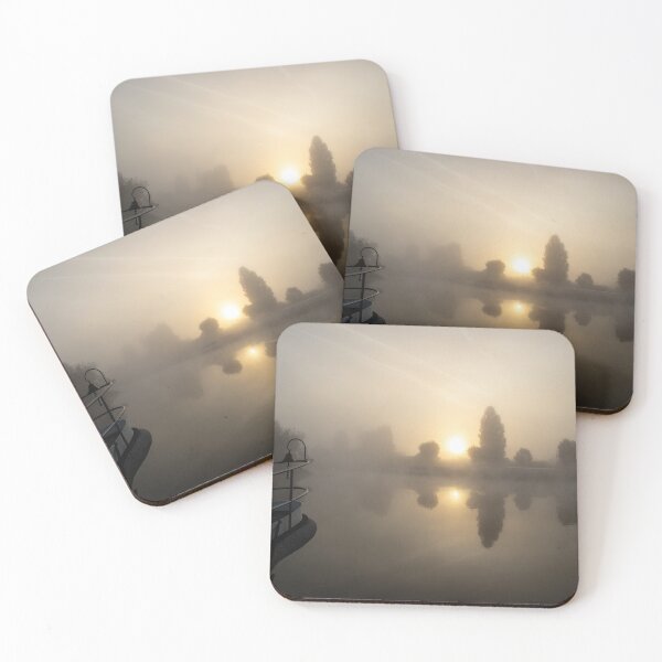 Item preview, A misty sunrise designed and sold by Ann Biddlecombe.