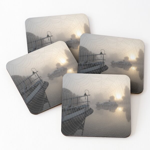 Item preview, A spiders view of an early boat arrival designed and sold by Ann Biddlecombe.