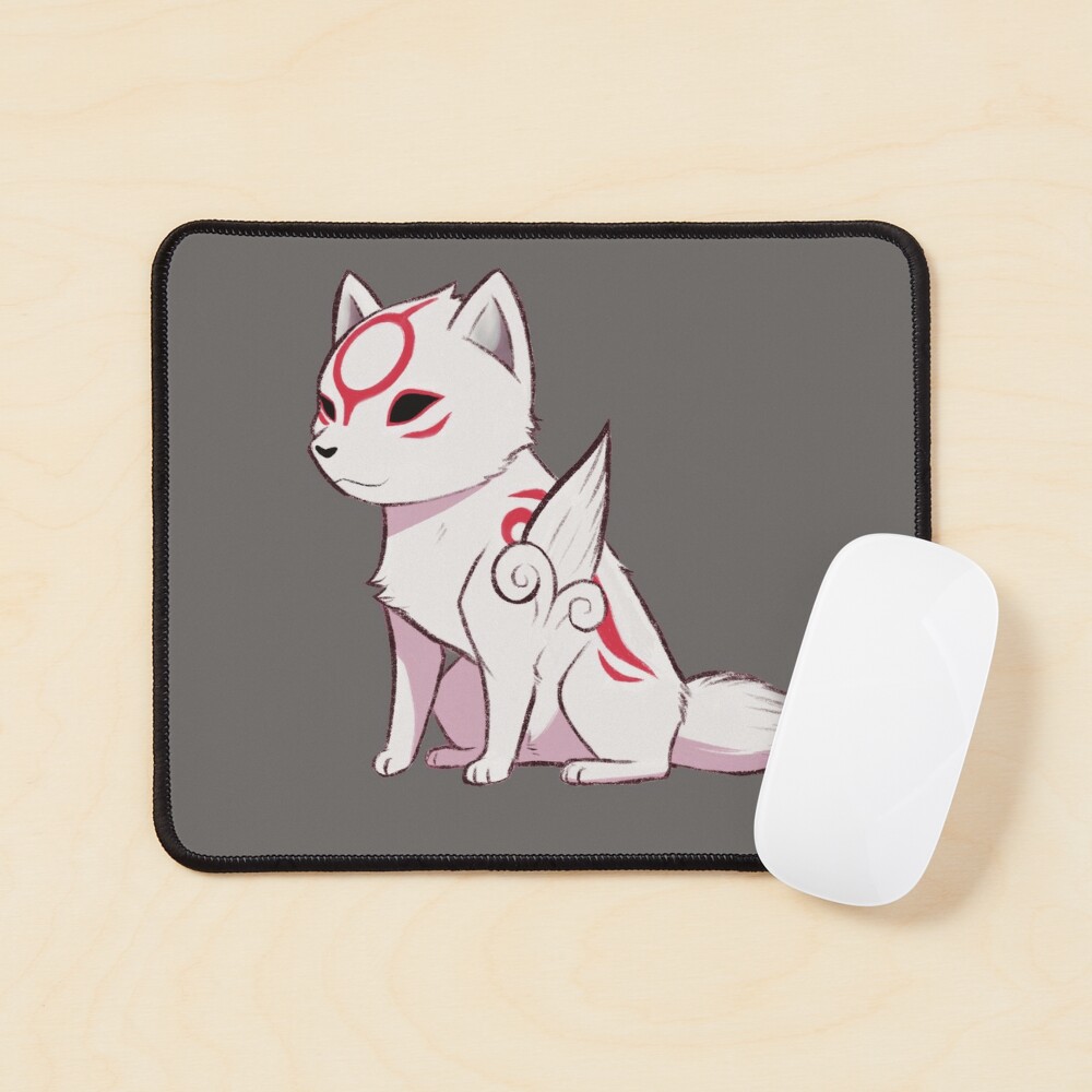 Okamiden Mousepad Chibiterasu Mousepad Amaterasu Okami 