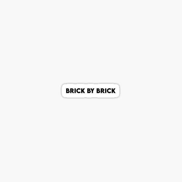 Brick By Brick Stencil