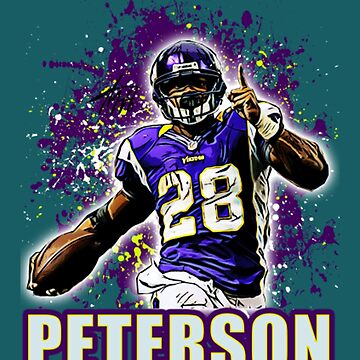 Adrian Peterson ' Sticker for Sale by KellyDominic