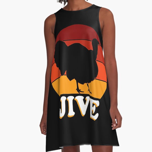 Jive Turkey T-Shirt| Perfect Gift A-Line Dress