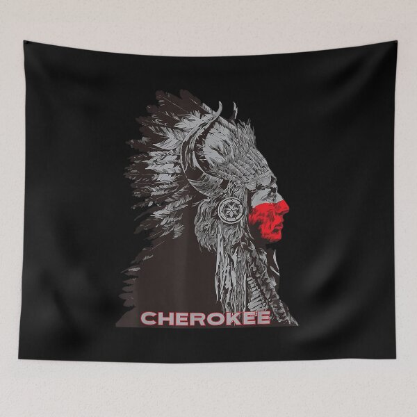 Item preview,  Cherokee American Indian Proud Chief Vintage Respect designed and sold by irmansw.