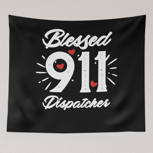 Item preview, Blessed 911 Dispatcher Operator USA American Firefighter designed and sold by WoolRudransh.