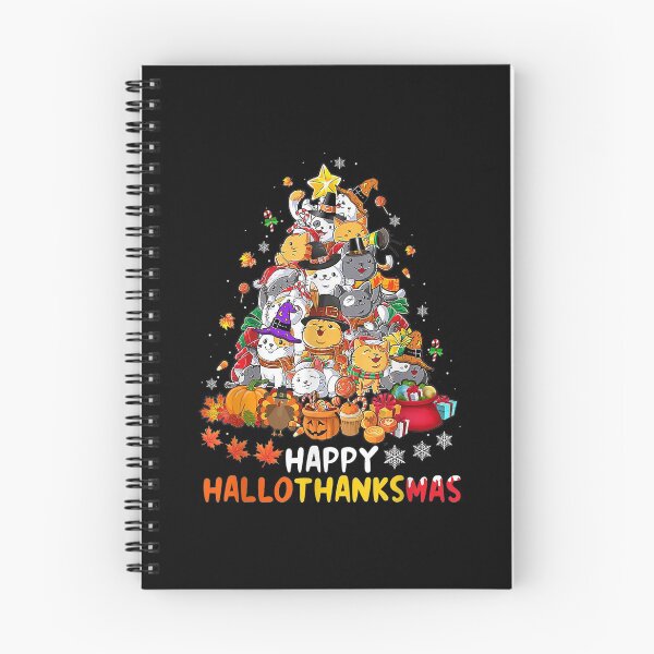 Item preview,  Happy Hallowthanksmas Ca Funny Kitten Pumpkin Turkey designed and sold by irmansw.