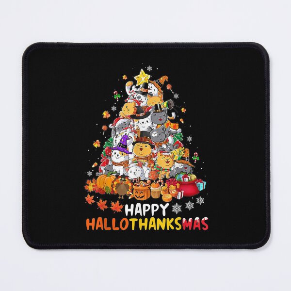 Item preview,  Happy Hallowthanksmas Ca Funny Kitten Pumpkin Turkey designed and sold by irmansw.