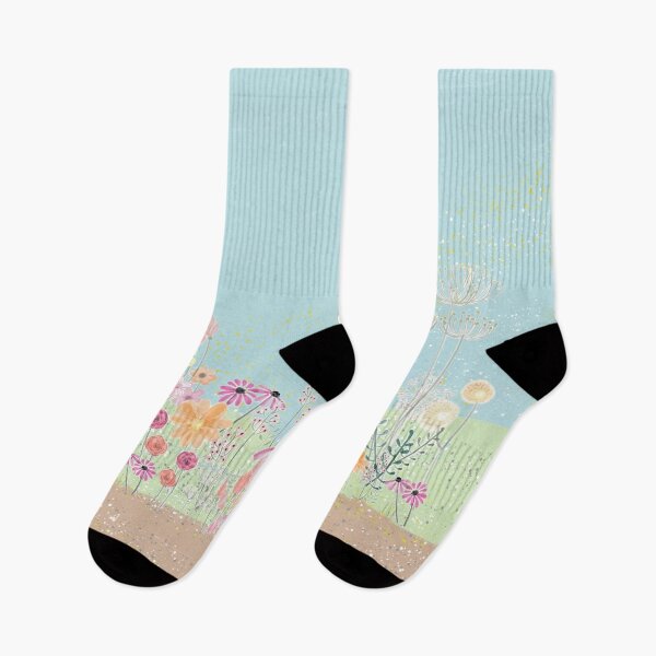 Item preview, Flower Garden in Spring pattern designed and sold by Pinkaudi.