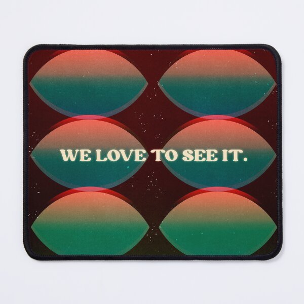 Item preview, We Love to See It Scifi Dreamcore Vintage Retro Aesthetic Design designed and sold by doomsdayllc.