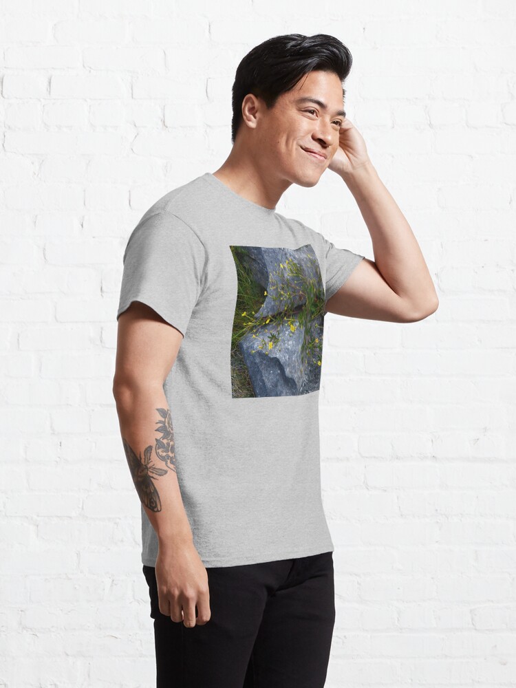Alternate view of Tormentil, Dun Aengus, Inishmore, Aran Islands Classic T-Shirt
