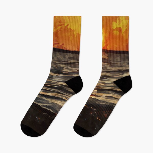 Item preview, Watercolor Sunset designed and sold by spaceopy.