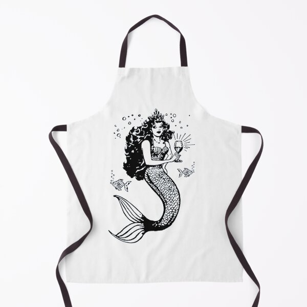 Item preview, Mermaid Drinking Wine designed and sold by domdesigns468.