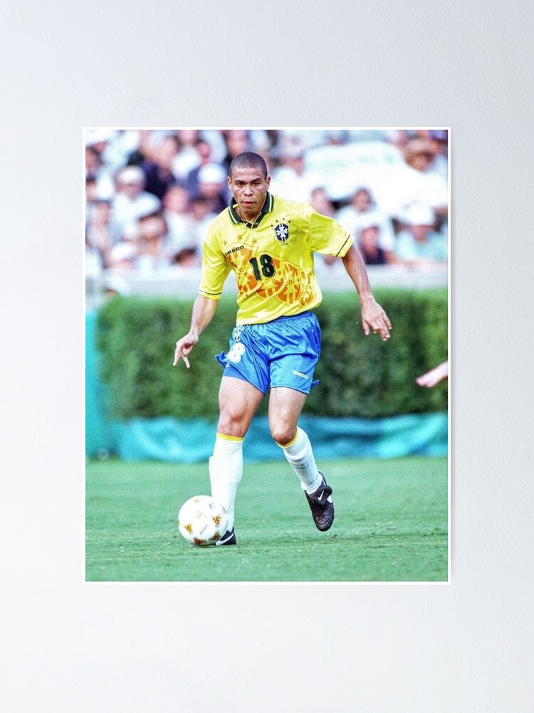 Ronaldo Nazario Wallpaper ' Poster for Sale by qayssilla94