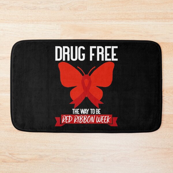Artikelvorschau, Drogenfrei Der Weg zum Red Ribbon Awareness Week-Schmetterling entworfen und verkauft von WoolRudransh.
