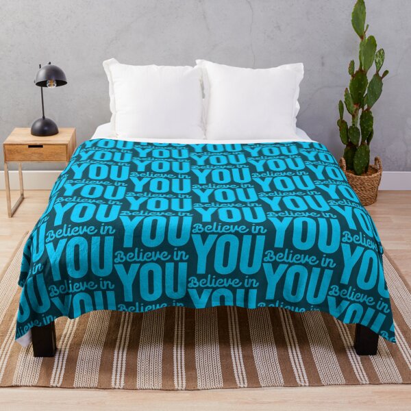 Item preview, Believe in you - cyan bold edition designed and sold by angelisart.