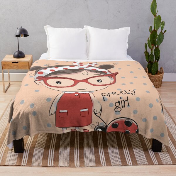 Item preview, Pretty Girl with Lady Bug designed and sold by Pinkaudi.