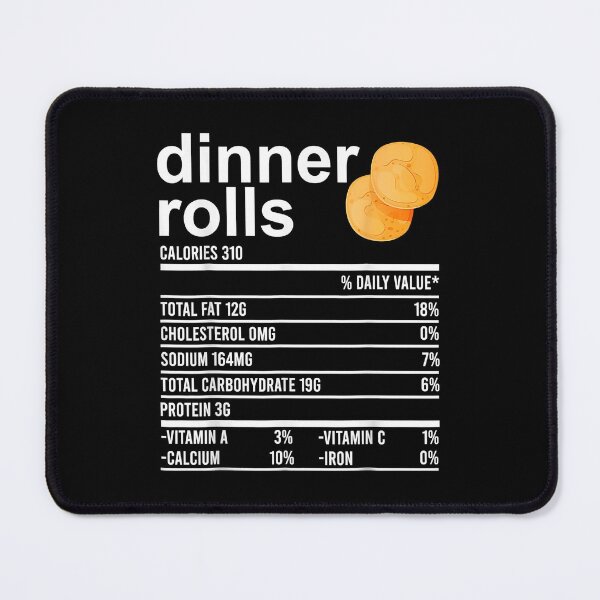 Item preview, Dinner Rolls Nutrition Facts Apparel Funny Thanksgiving Food  designed and sold by WoolRudransh.