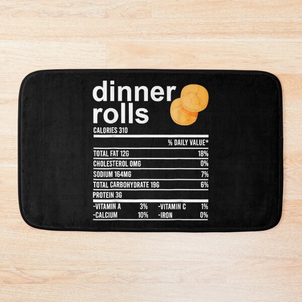 Item preview, Dinner Rolls Nutrition Facts Apparel Funny Thanksgiving Food  designed and sold by WoolRudransh.