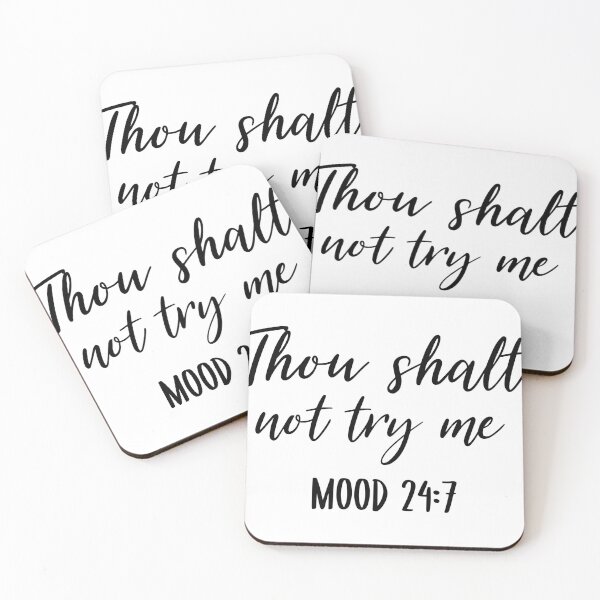 Item preview, Thou Shalt Not Try Me designed and sold by AshleysBazaar.
