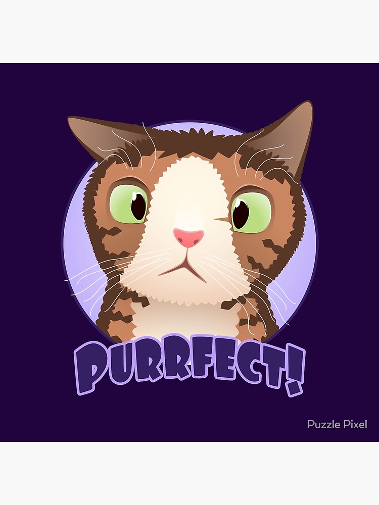 Thumbnail 4 of 4, Pillow, Monty Boy - Purrfect! designed and sold by puzzlepixel.