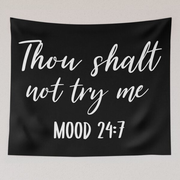 Item preview, Thou Shalt Not Try Me 2 designed and sold by AshleysBazaar.