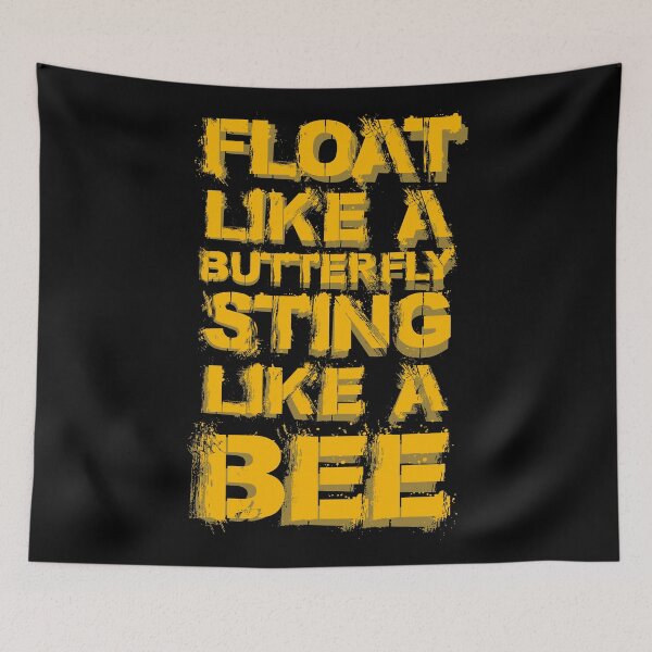 Item preview, Float Like A Butterfly Sting Like A Bee designed and sold by Vector Scout Lab.