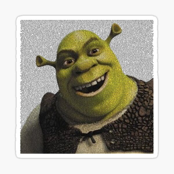 Item preview, Shrek Movie Script designed and sold by FOSOdesigns.