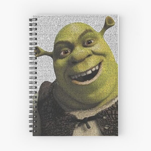 Item preview, Shrek Movie Script designed and sold by FOSOdesigns.