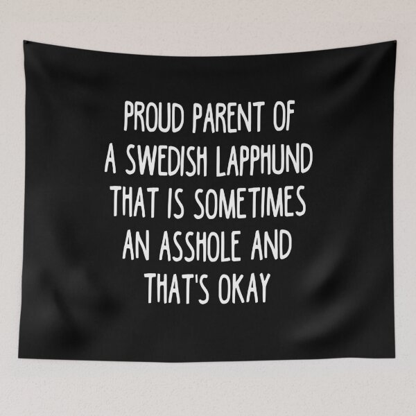Item preview, Swedish Lapphund Parent - Swedish Lapphund Lover designed and sold by clickmostro.