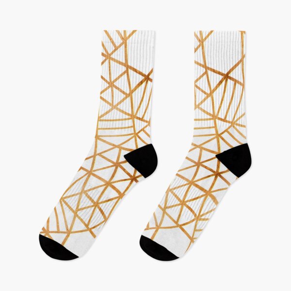 Item preview, White And Rose Gold Luxury Art Deco Pattern designed and sold by Versatill.