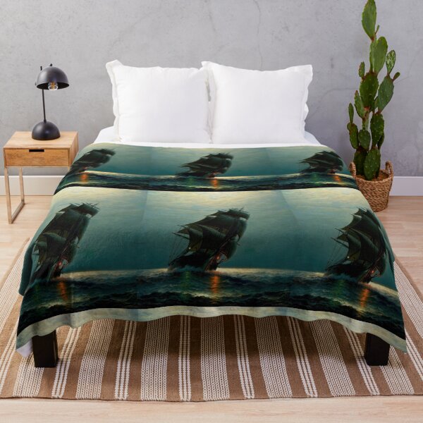 Item preview, James Gale Taylor - Ship at Night designed and sold by badmemes.
