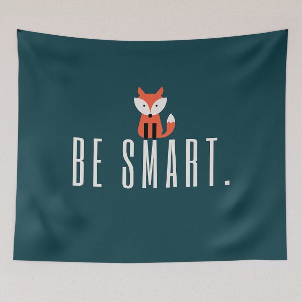 Item preview, be smart. designed and sold by DareRabbit.