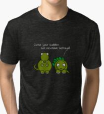 Curse your sudden but inevitable betrayal! Tri-blend T-Shirt
