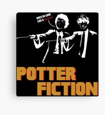 Potter Fiction - Parody Canvas Print