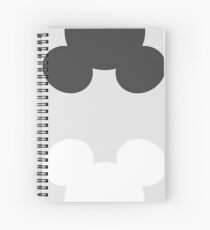 Abstract Mickey Spiral Notebook