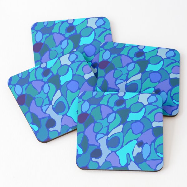 Item preview, Ocean Colours Abstract Design designed and sold by GasconyPassion.