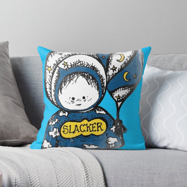 Lazypants Throw Pillow