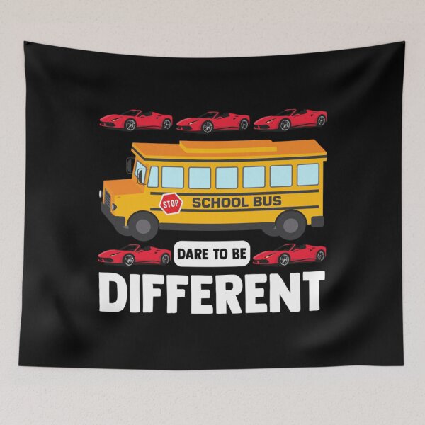 Item preview, School Bus Driver T-ShirtDare To Be Different The Yellow School Bus Student Transport designed and sold by JosuaKimich.