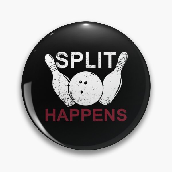 Item preview, Split Happens T-ShirtSplit Happens Funny Bowling Gift  designed and sold by JosuaKimich.