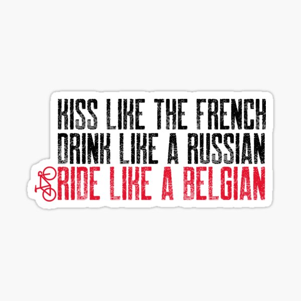 Item preview, Ride like a Belgian designed and sold by Whatalifestyle.