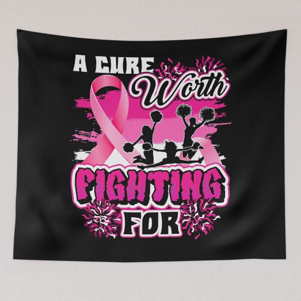 Artikelvorschau, Cheer Brustkrebs Pink Ribbon Cheerleading entworfen und verkauft von WoolRudransh.