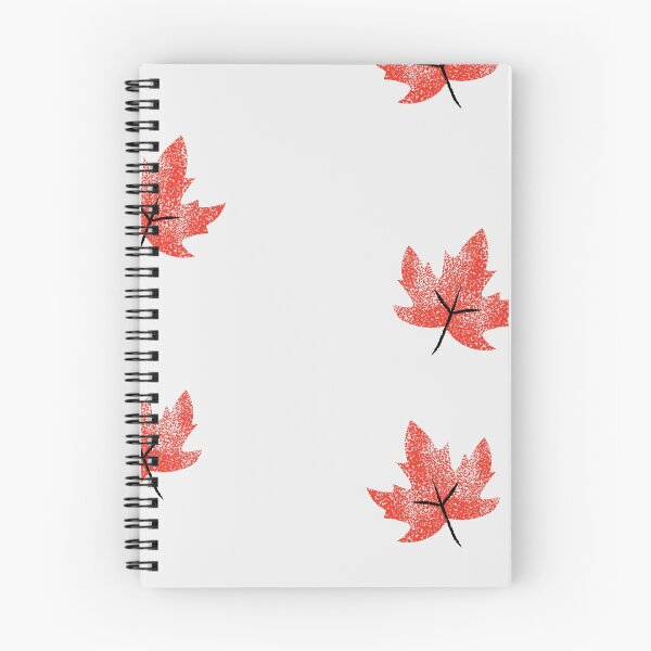 Item preview, Minimalistic rusty leafy pattern designed and sold by qusart.