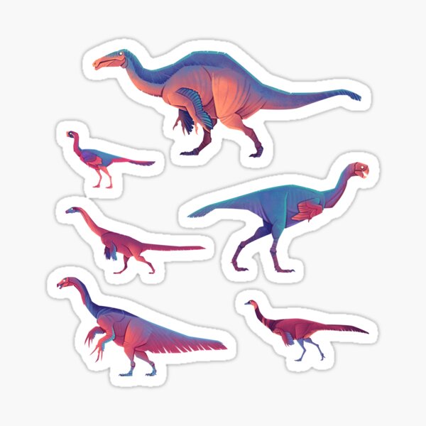 Item preview, Non Predatory Theropods designed and sold by Grecovia.