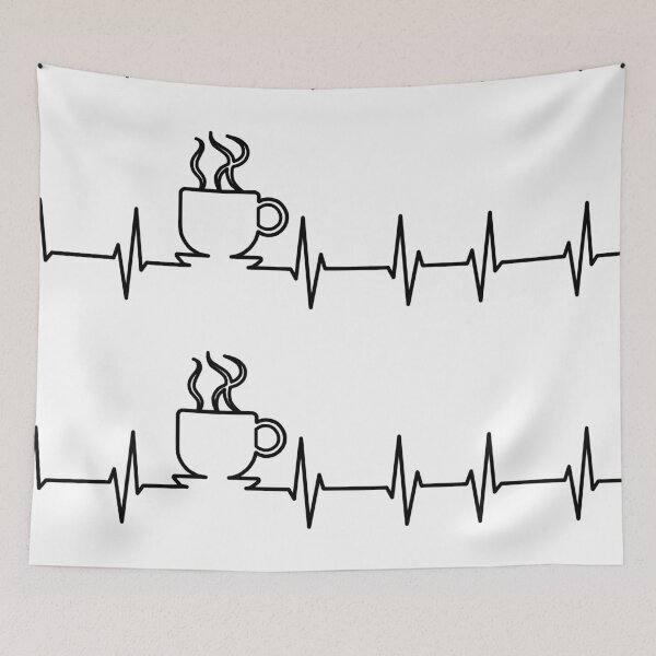 Item preview, Coffee Beat Lifeline for every Coffee Lover designed and sold by Pinkaudi.