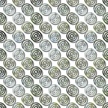 Artwork thumbnail, Metallic Rings Pattern by MarkUK97