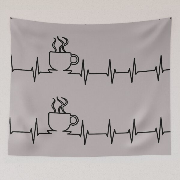 Item preview, Coffee Beat Lifeline for every Coffee Lover designed and sold by Pinkaudi.