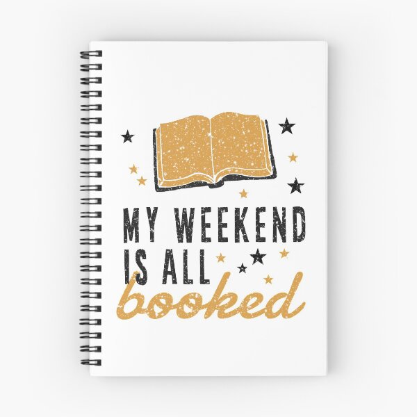Item preview, Cool tote bag design with the quote "My weekend is all booked" designed and sold by Floomart.