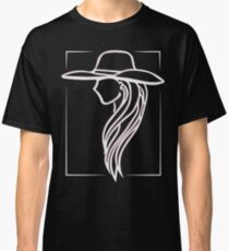 Joanne - Lady Gaga Pink Hat illustration Classic T-Shirt