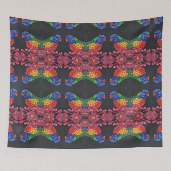 Item preview, Rainbow Lorikeet Parrot #1 designed and sold by lukekellyart.